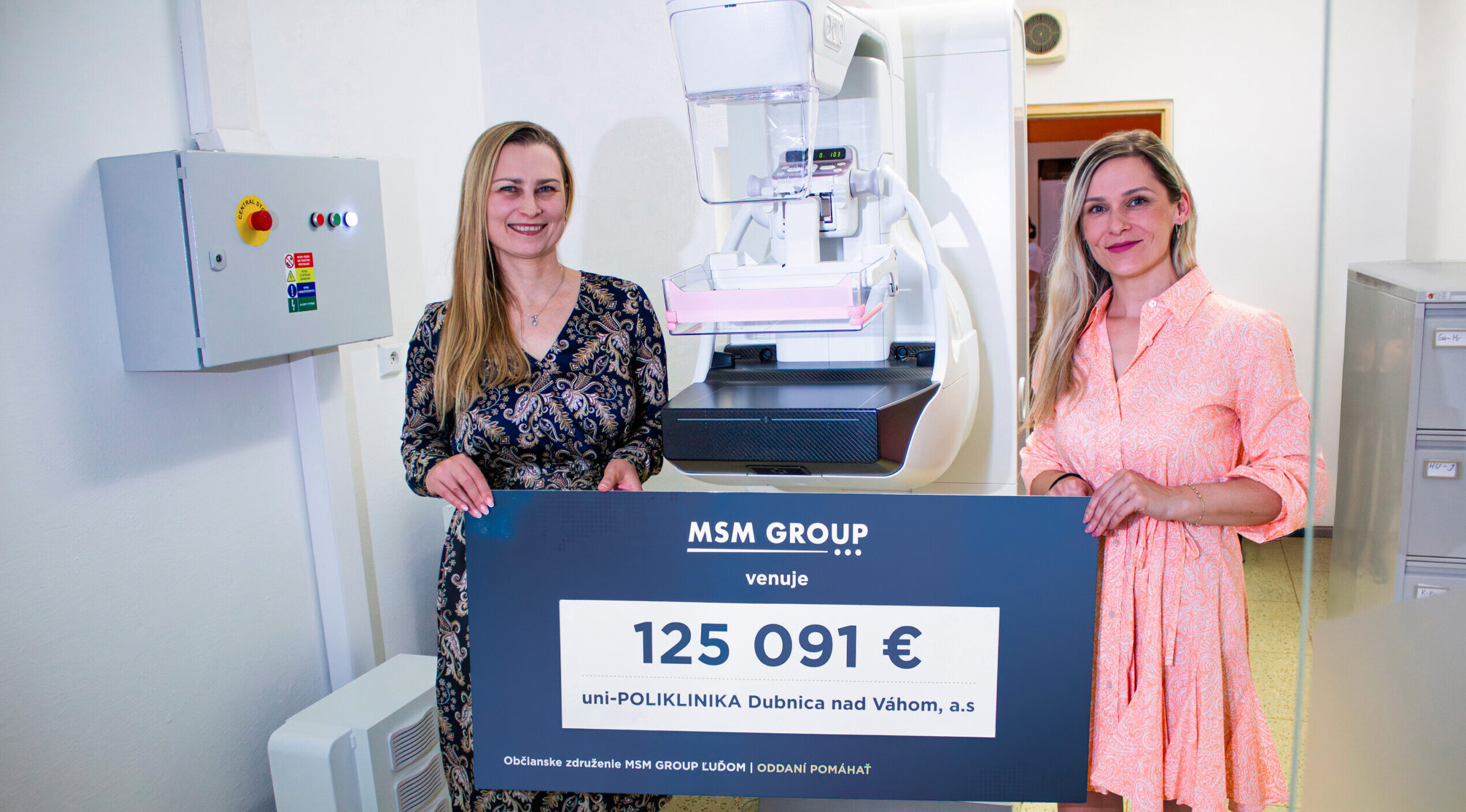 Viac ako 125 000 € pre lepšiu starostlivosť v Dubnici nad Váhom